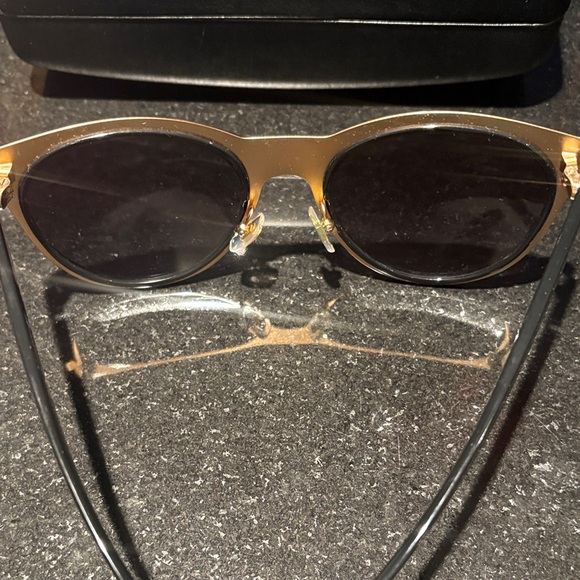 Versace Black and Gold Sunglasses with Case - Picture 7 of 11